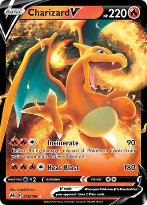 Charizard V #018