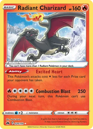 Radiant Charizard #020