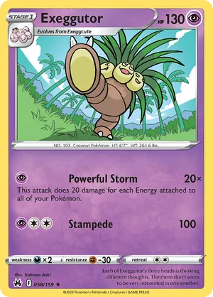 Exeggutor #058