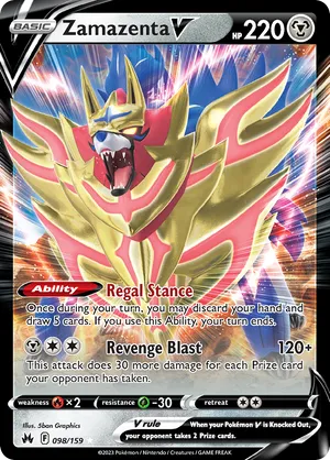 Zamazenta V #098